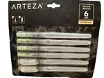 Arteza Water Brush Pens - Set Of 6 Nos Original Sealed Package. Fixed Price $16.99.
