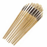 12PC Round Tip 13" Long Artist Paint Brushes Set Oil/water Base PTC-582. Fixed Price $12.99.