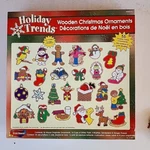 Craft House Holiday Trends Wooden Christmas Ornaments Kit 55. Fixed Price $38.00.