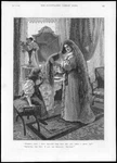 1895 Fine Art Antique Print - Edwards Harlene Mamma Long Hair Girl Brush (267). Fixed Price $18.81.