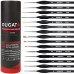 Dugato Fine Detail Paint Brush Set Medium, 15PCS - Black. Fixed Price $22.99.