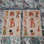 (2) Vintage Meyercord Water Slide Decals 1701-B 1920S Era Theme Charleston. Fixed Price $19.99.