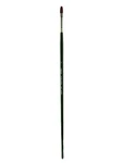 Silver Ruby Satin Series Synthetic Brushes Long Handle. Fixed Price $19.10.