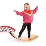 Rock & Balance Wooden Board With Foam Semi-circle, Toddler And Preschool Toys. Fixed Price $54.00.