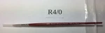 Lot Of 10 Winsor & Newton Red Handle Watercolor Brush Round #4/0. Fixed Price $30.00.