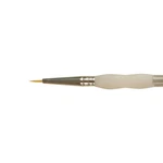 Royal & Langnickel Soft Grip Gold Taklon Brush Short Liner Size 10/0. Fixed Price $7.95.