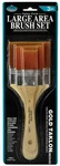 Sets Artist Paint Brushes 1" 2" 3" Soft Stiff Wash Stains Blender Mural. Fixed Price $10.99.