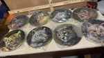 Princeton Gallery The Cubs Of Great Cats Collector Plate Set 8. Fixed Price $90.00.