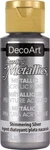Deco Art DM-DA070 Dazzling Metallics Acrylic Paint 2OZ-SHIMMER Silver (6PK). Fixed Price $21.29.