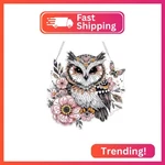 Bowetile Owl Diamond Art Hanging Kits For Adults, 5D Special Shape Paint. Fixed Price $18.31.
