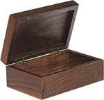 Classic Wooden Walnut Keepsake Box With Hinged Lid - Small Size: 6.73 4. Fixed Price $55.99.