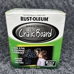 Rust-oleum Specialty Paint 206540 Chalkboard Brush-on, Black, 30 Fl Oz (1 Pack). Fixed Price $14.95.