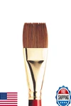 Winsor & Newton Sceptre Gold 606 Flatwash 1-INCH One Stroke Brush. Fixed Price $53.56.