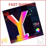 Coplsdors Light Up Letters Marquee - Music Sync Rgb Color Changing Led. Fixed Price $18.46.