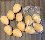 Set Of 11 Unfinished Darice Paper Mache Easter Eggs Diy Crafts 4 Inches. Fixed Price $21.95.