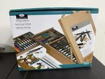 Media Easel Artist Set 150 Pcs Royal Langnickel Paints Pastels Brushes Oils. Fixed Price $49.30.