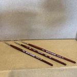 3 New Princeton Heritage Synthetic Sable Oil & Acrylic Brush, Round,. Fixed Price $36.27.