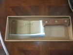 Juvale Meat Cleaver Wood Handle 8 Inch Blade. Fixed Price $49.95.