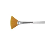 Royal & Langnickel Clear Choice Gold Taklon Brushes Fan Size 4. Fixed Price $15.49.