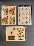 Vintage Meyercord Decals Lot Of X-107-A 1531-F 1701-E. Fixed Price $14.50.