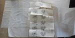 Vtg Tri-chem 20 Fabric Panel Blocks Pansies/ Leafs #2927 For Painting/embroidery. Fixed Price $9.99.