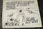 Tri-chem Liquid Embroidery 8050 Loves Me Sampler To Paint Vintage 1984 X12. Fixed Price $6.50.