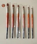 Kingart Radiant All-purpose Filbert Brush Set 6500 Series, Piece / New!. Fixed Price $23.00.