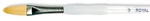 Soft-grip Golden Taklon Oval Wash Brush 1/2 Width. Fixed Price $7.84.