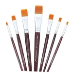 Transon Paint Brush Set 7PCS For Acrylic Watercolor Gouache Oil And M-flat. Fixed Price $17.33.