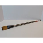Royal & Langnickel Zen Z43F Size 12 Flat Acrylic Paint Brush Silver Handle New. Fixed Price $9.99.