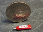 Dollhouse Miniature Metal Red Paint Tube 1:12 One Inch Scale Z088 Dollys Gallery. Fixed Price $5.99.