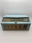 Duro Co Sign Maker Letter & Number Decals Blue Metal Vintage Store Display. Fixed Price $215.00.