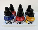 Daler Rowney Fw Acrylic Artists Ink Primary Colours Set Of 6 Colors. Fixed Price $49.95.