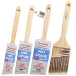 4PK Angle House Wall,trim Paint Set Home Exterior Interior Brushes. Fixed Price $17.99.
