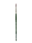 Silver Ruby Satin Series Synthetic Brushes Short Handle - Pack Of 2. Fixed Price $37.50.