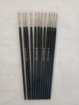 Red Sable Watercolor Paint Brush 1/16" Size 5/16" Trim, Weiler #41001. Fixed Price $18.99.