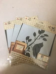 Plaid Folkart Bird On Branch Paste Stencil 3 Pack. Fixed Price $18.97.