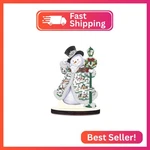 Antor Christmas Snowman Tabletop Diamond Painting Kit For Adults, Diy 5D. Fixed Price $10.08.