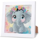 Ghhkud Diamond Art Painting Kits For Adults With Frame, Elephant. Fixed Price $17.07.