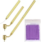 100PCS 0.5 Mm Touch Up Paint Brushes, Fine Line Fluid Writer Applicator Pe. Fixed Price $13.49.