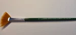 Plaid One Stroke Donna Dewberry Fan 1196 , Green Handle Number 4 Never Used. Fixed Price $10.86.