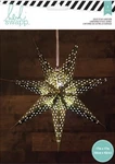American Crafts Gold Star Paper Lantern 340580 Heidi Swapp Seven Point 17 New. Fixed Price $9.50.
