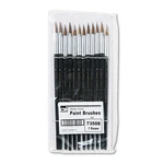Charles Leonard Water Color Paint Brushes With Round Office Product. Fixed Price $16.00.