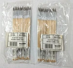 New Gam #3 Round Artist Brush Camel Hair Water Color BA-37203 Two 12 Packs. Fixed Price $16.97.