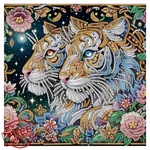 Hill Froeistung 5D Tiger Diamond Art Painting Kit 12X12" Adults. Fixed Price $20.00.