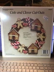 Vtg Christmas Demis Gingerbread Wood Wreath 11 Inch Cute & Clever Cut-outs New. Fixed Price $10.99.