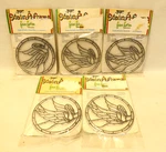 Vintage Lot Of 5 Swan Birds Stain-a-frame Glass-like Ornament Nos Accento Crafts. Fixed Price $19.85.