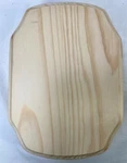 Lot Of 4 New Unfinished Blank Wood Rectangular Plaques - Darice 9.5"X7". Fixed Price $21.95.