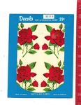 Vintage Meyercord Decorator Water Decal X511-B. Fixed Price $7.00.