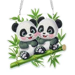 Mogtaa Panda Diamond Art Hanging Pendant Kits, 17 X 0.1 Cm,. Fixed Price $17.18.